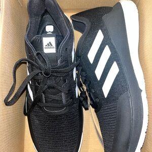 Adidas Women’s Size 9 Crazyflight Cross Trainer Black Indoor Sport Shoes